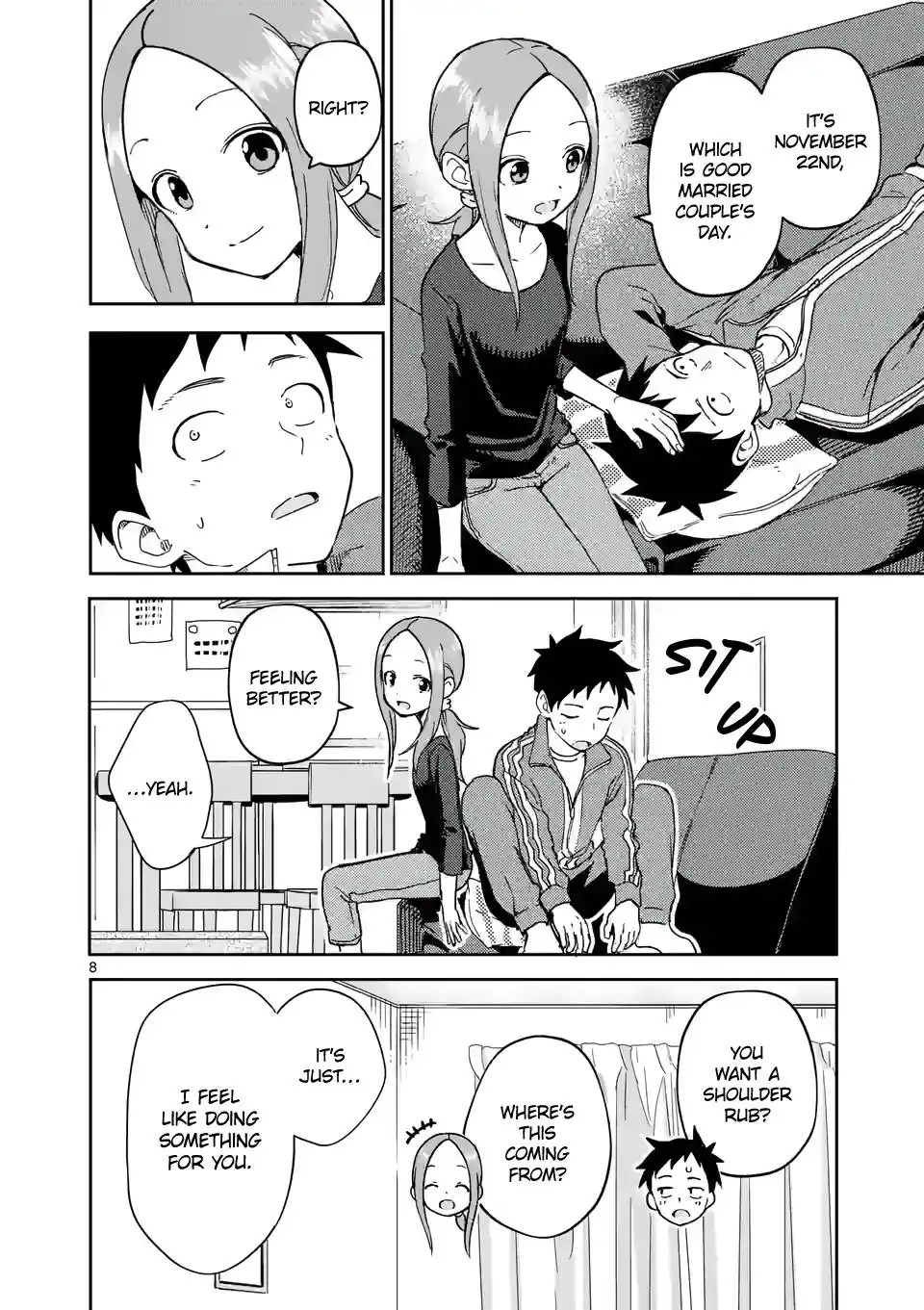 Karakai Jouzu no (Moto) Takagi-san Chapter 254 8